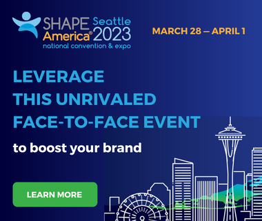 advertisement SHAPE america boost your brand at our national convention