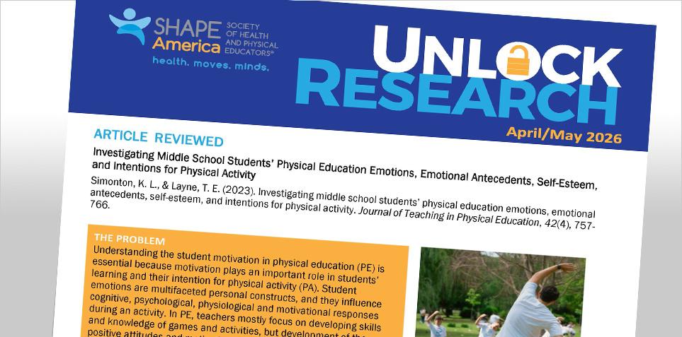 Cover of Unlock Research Link to this month's article