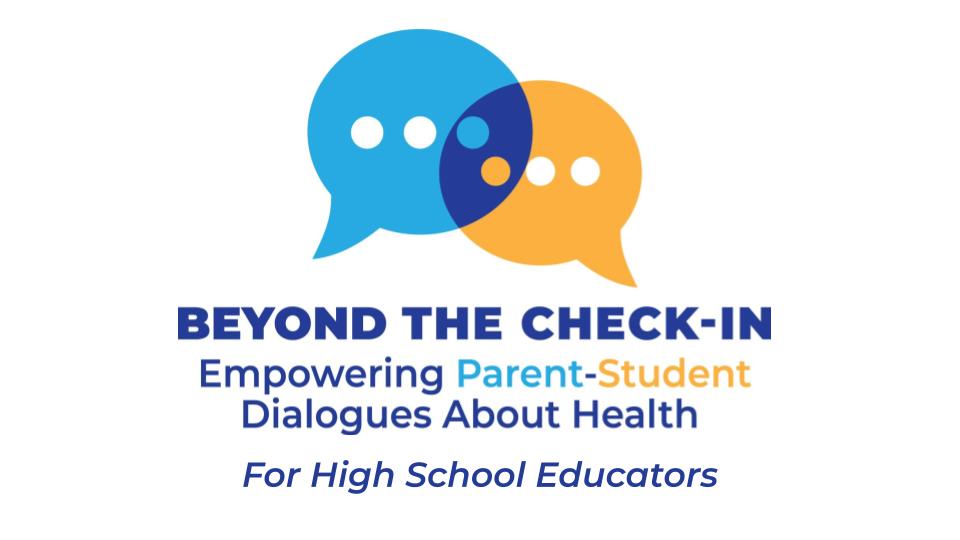 Beyond the Check-in: High School