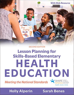 Lesson Planning for Elementary Health Education Cover