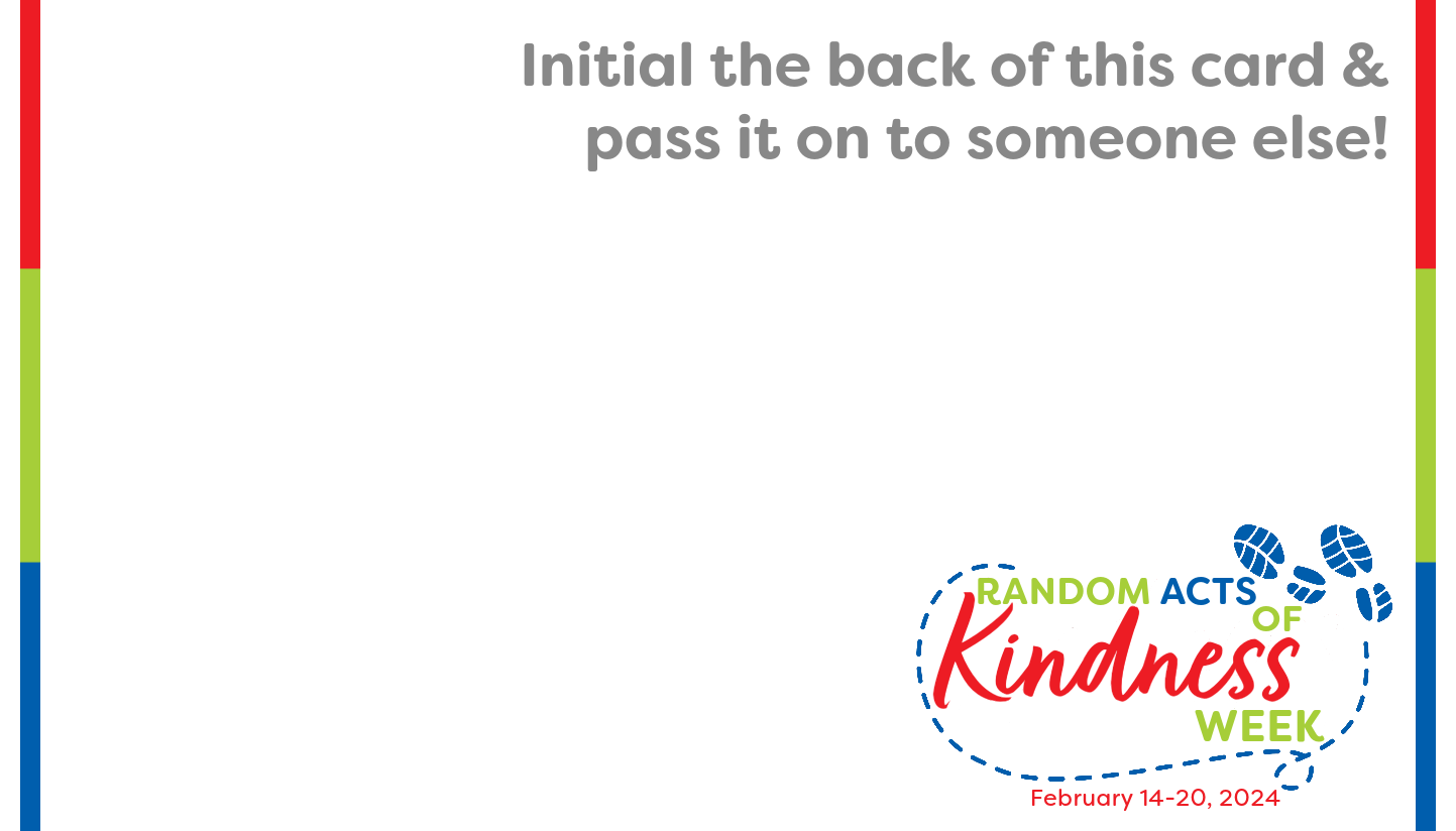 Pay It Forward Kindness Cards