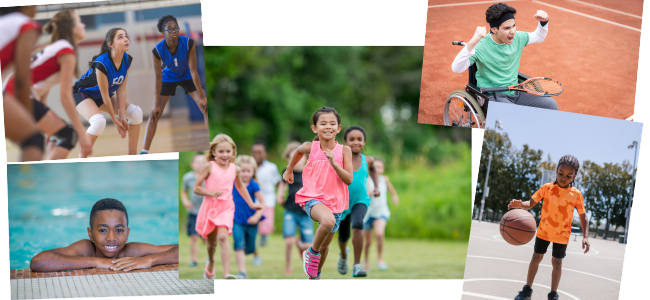 Students Sport Collage